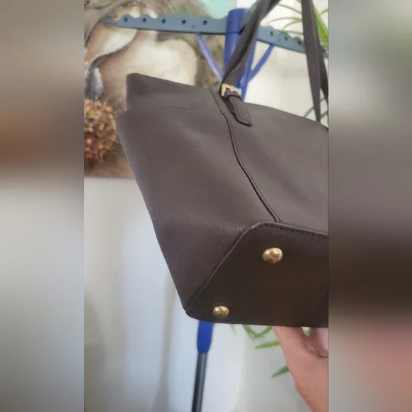 Michael Kors Dark Brown Tote Bag - Picture 8 of 16